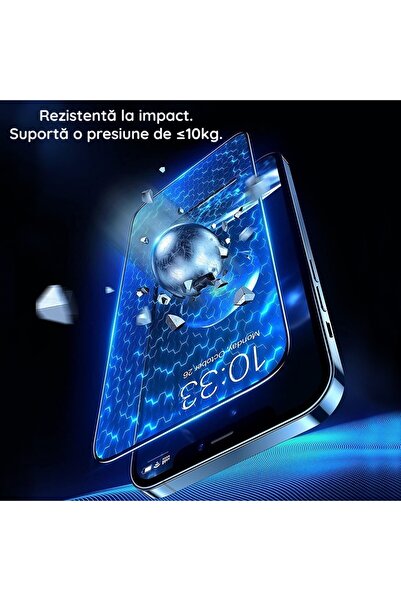 POCO Tempered Glass Screen Protector for Xiaomi Mi C65 (Flippy) - Full Cover 111D, HD, Black Edges,