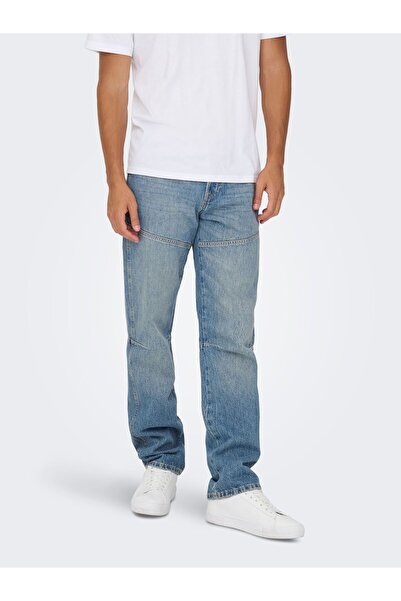 Only & Sons Normal geschnitten jeans ONSEDGE Mid Rise Gerade geschnitten Jeans