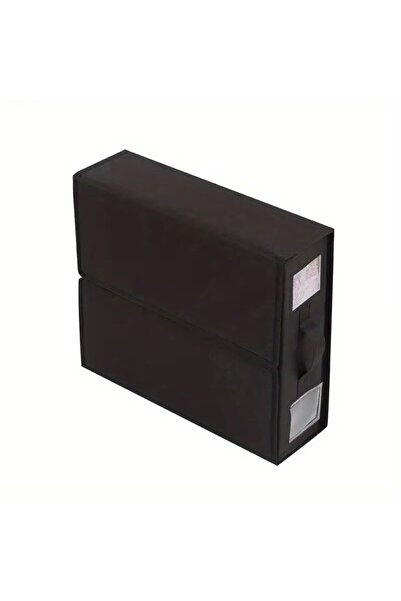 Flippy Storage Box for Bed Sheets, Flippy, Foldable, 18L, 38x33x12 cm, Oxford Cloth with Built-in PP, Visib