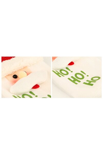 Flippy Sticlă de băutură pentru pungă de Crăciun, Flippy, Moș Crăciun, Petrecere de Crăciun, 13x28 cm, Roșu