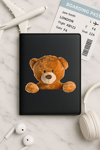 Cekuonline حافظة جواز سفر من الجلد الأسود من Vinlex لجميع جوازات السفر، حافظة...