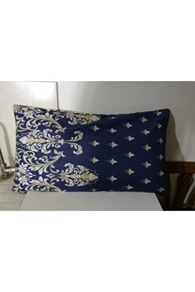 GÜZEL KAMAN غطاء وسادة 2 قطعة أزرق داكن أصفر أبيض (48×65) جودة عالية مفيد أني...