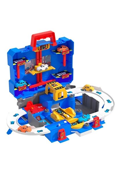 Joynix Car Parking & Race Track - Assembly/Disassembly with Screwdriver, Toolbox Storage