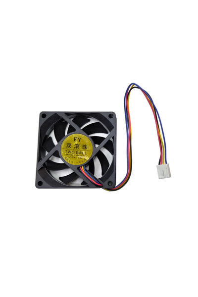 Leonpro مروحة 7 سم 12 فولت 4 دبابيس 7سم×7سم×1.5سم مروحة 12 فولت 7 سم