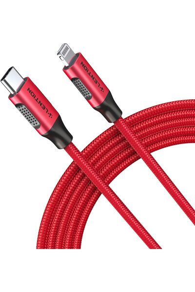 LENTION USB-C to Lightning Charging Cable 6ft(2M) & Stable Driver Certified iPhone 12 Pro Charger Co