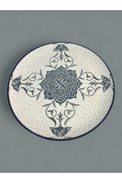 La Mediterranea Ceramic platter 32.5 cm – Mediterranean model, ideal for salads or pizza