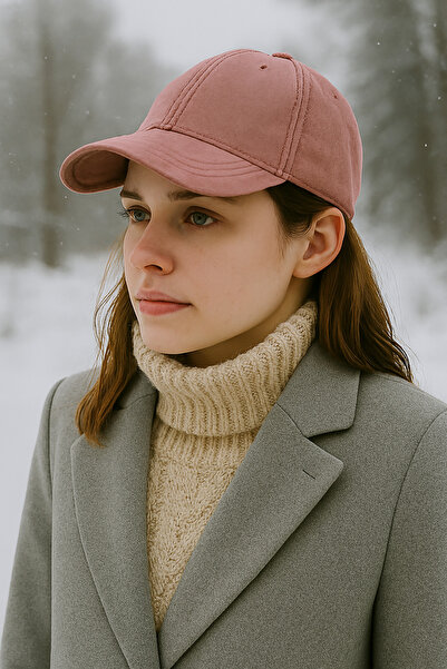 GONCA ŞAPKA قبعة نوبوك من جلد الغزال الأصلي