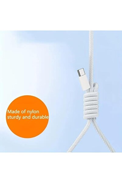 Generic USB C Type-C Cable for iPhone 15 Pro Max, Fast Charging, 60W (2M)