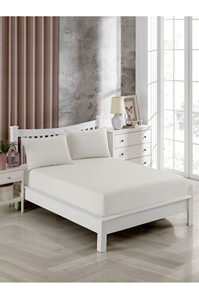 Premium Life غطاء وسادة قطني مطاطي مقاس 120*200+30 سم، غطاء وسادة زاوية قطعة ...