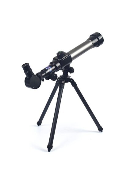 Joynix Telescop cu trepied pentru copii, 20x 30x 40x, Gri/Negru