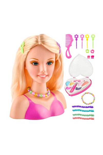 KESNUP Cap de păpușă pentru păr și machiaj Multicolor