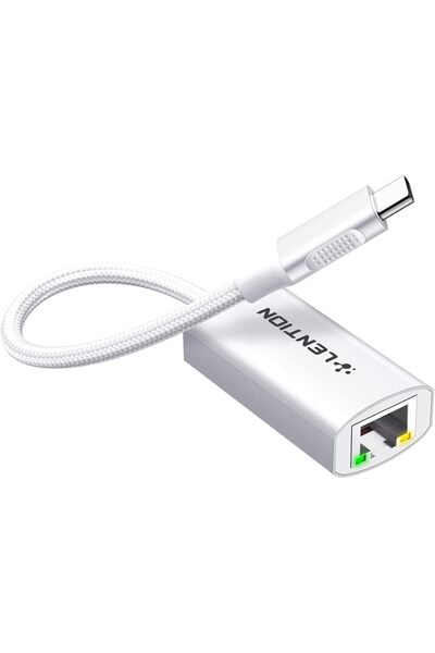 LENTION USB C to Gigabit Ethernet Adapter, 1000M Wired LAN Network Converter