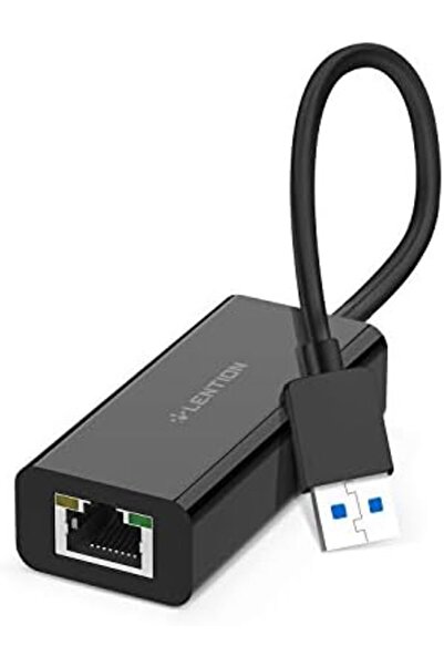LENTION USB 3.0 to Gigabit Ethernet Adapter, 1000M RJ45 Wired LAN Network Connector