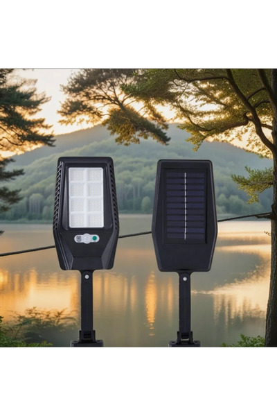 Cata GÜNEŞ ENERJİLİ Solar Sokak Armatürü LAMBASI 40W Beyaz Isik CT-4693