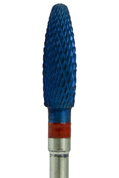 Ami Gel Nail Drill Head - Cone D4M Tungsten Blue AGD4MR1T - Ami Gel