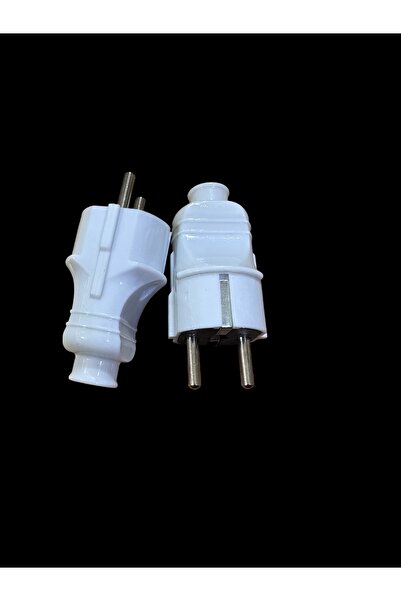 SERMER PAZARLAMA 2 adet topraklı fiş başlığı