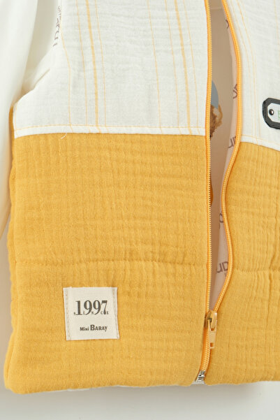 Mini Baray Baby Boy Coat and Jogger Pants 3-Piece Set (9-12-18 Months)