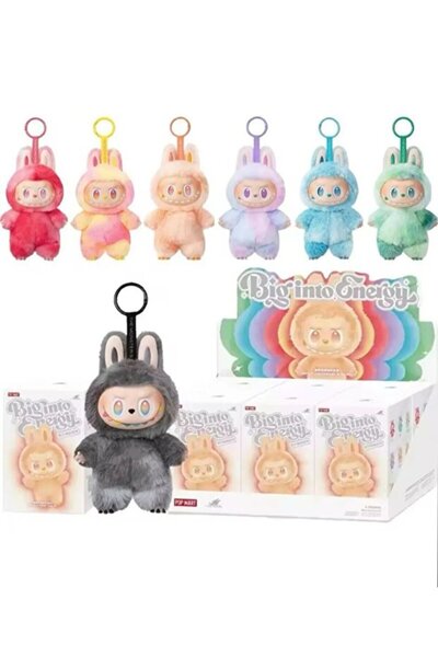 adayus سلسلة مفاتيح لعبة لابوبو المرخصة - لابوبو متنوعة مع صندوق مفاجآت