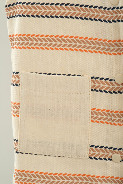 Mini Baray Baby Boy Striped T-Shirt, Shorts and Vest 3-Piece Set (9-12-18-24 Months)