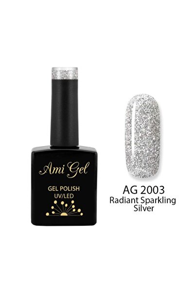 Ami Gel Ημιμόνιμο βερνίκι νυχιών - Soak Off Gel - Glow Queen Radiant Sparklin...