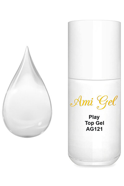 Ami Gel Gel de Sigilare - Play Top Gel AG121 10ml - Ami Gel