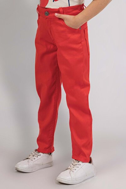 ww waka waka kids store Girls' Solid Color Pants – White, Black, and Red
