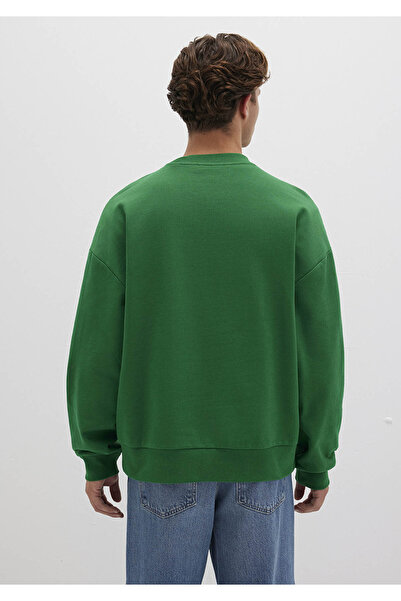 Mavi Yeşil Erkek Sweatshirt M0S10415-85916