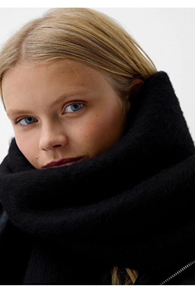 Wearflawless Μαλακό εισαγόμενο γυναικείο μαύρο κασκόλ, σάλι, κασκόλ ώμου με απαλή υφή