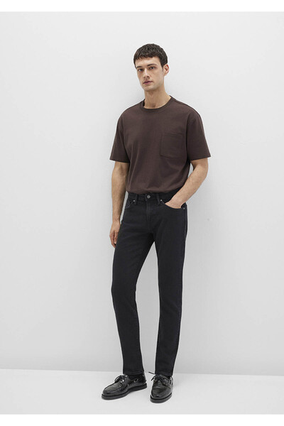 Mavi Siyah Erkek Jean Pantolon M0042290642