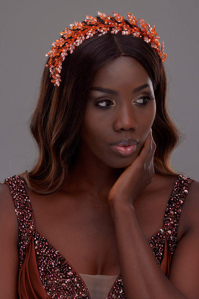 Hayalperest boncuk إكسسوار شعر نسائي من حجر ميرلين اللامع، تاج للعروس والخطوب...