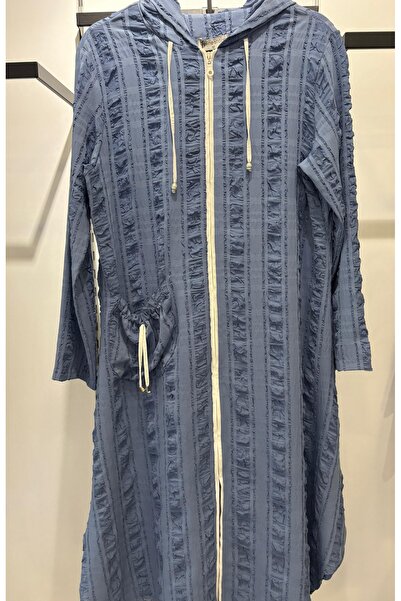 DefneStore قبعة من قماش الوبر المنسوج بقلنسوة كبيرة الحجم من متجر ديفني