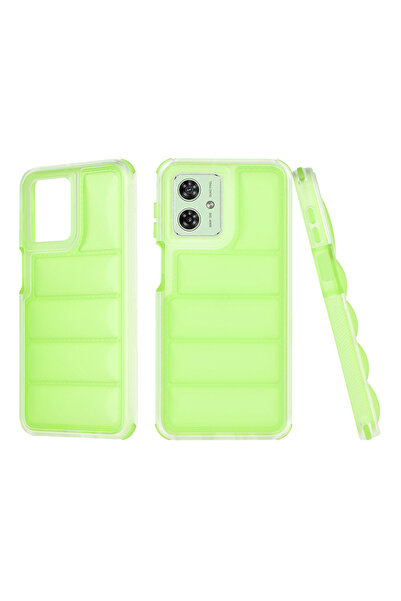 Techsuit Husa Motorola Moto G54 Wave Shield, verde