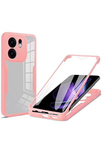 Techsuit Husa 360° Oppo Reno13 F 4G ColorVerse, ροζ