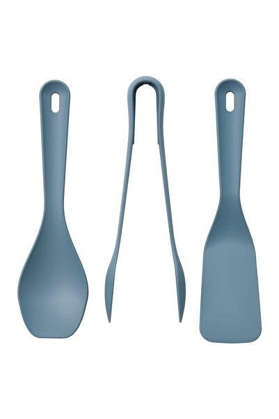 IKEA Uppfylld Kitchen Utensil Set Dark Grey-Blue 3 Pieces