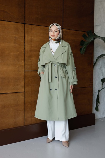 MOONSC OVERSIZED TRENCH COAT
