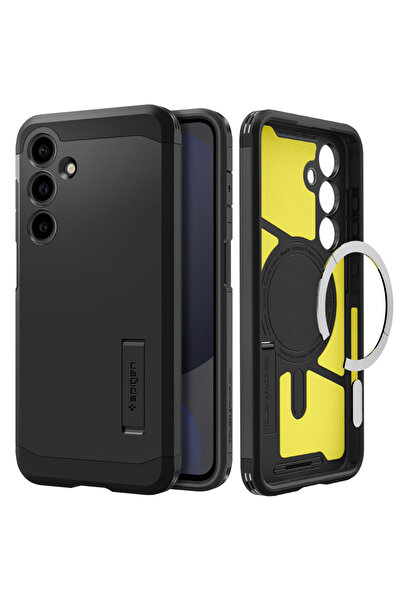Spigen Husa Samsung Galaxy S24 FE Tough Armor MagSafe, negru