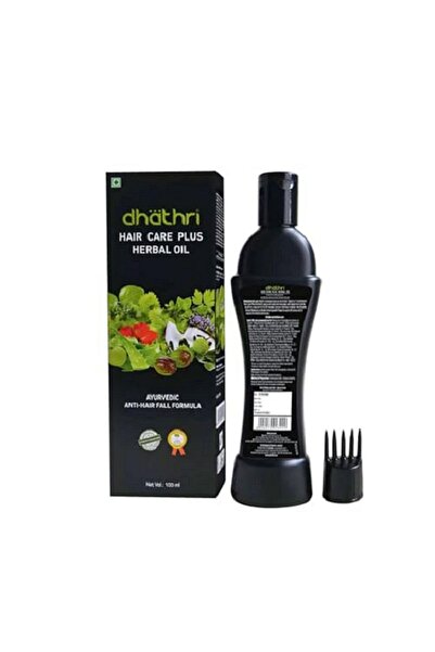 Dhathri زيت هير كير بلس بلاك اتش بي ال 100 مل × 4 قطع