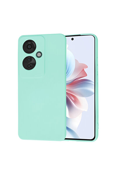 Techsuit Husa silicon Oppo Reno11 F SoftFlex, turcoaz