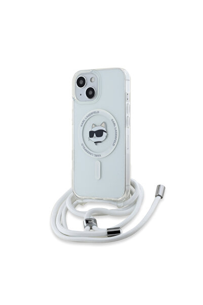 Karl Lagerfeld Husa iPhone 15 Karl Lagerfeld IML Crossbody MagSafe, Choupette...