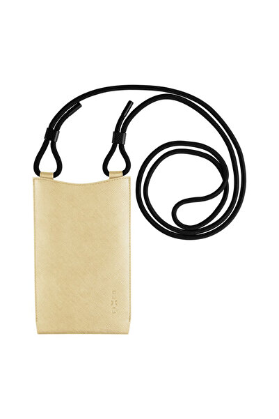 FIXED Husa piele telefon 7 Verona, galben, FIXVER-LGYL