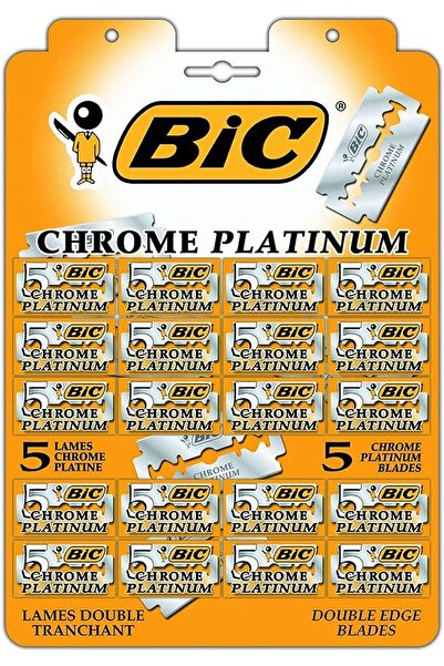 Bic Set of 100 refills, blades for Chrome Platinum razor, 5 x 20pcs