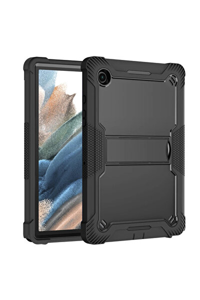 Techsuit [Pachet 360°] Husa + folie sticla Samsung Galaxy Tab A8 10.5 (2021) Rugged TabShell, negru