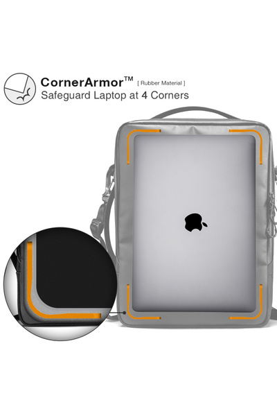 Tomtoc Tomtoc 14 inch laptop bag, black, A04D2D1