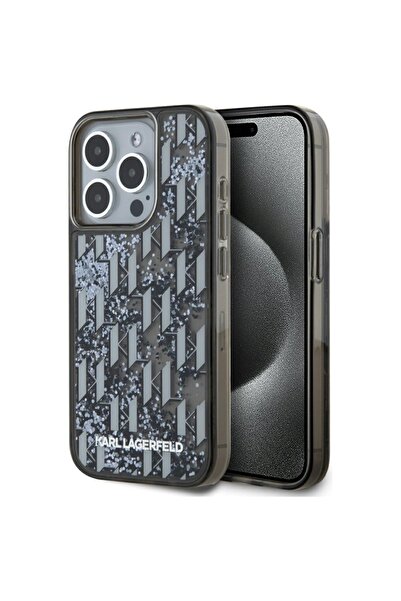 Karl Lagerfeld Husa Karl Lagerfeld iPhone 15 Pro Max Hardcase Liquid Glitter,...