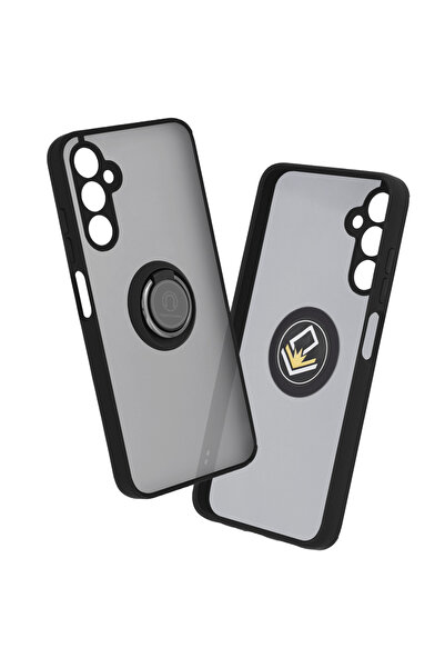 Techsuit Husa Samsung Galaxy A05s Glinth cu inel suport stand magnetic, negru