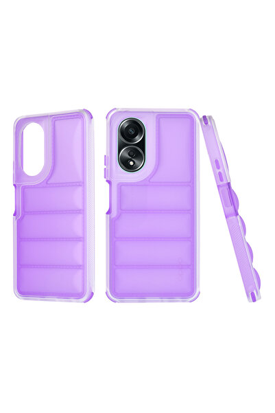 Techsuit Husa Oppo A58 4G Wave Shield, mov