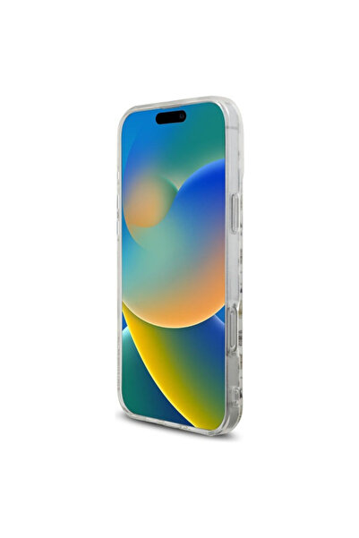 Hello Kitty Husa Hello Kitty iPhone 16 Pro Max Hardcase IML Golden Leaves MagSafe, alb, HKHMP16XHGLEH