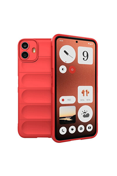 Techsuit Husa Nothing CMF Phone 1 Magic Shield, rosu