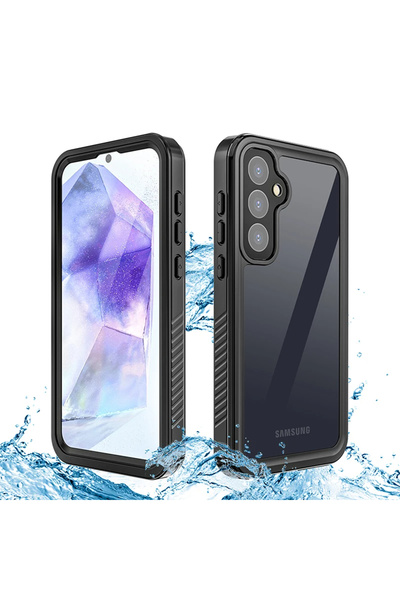 ShellBox Αδιάβροχη θήκη Samsung Galaxy A55 5G IP68, μαύρη