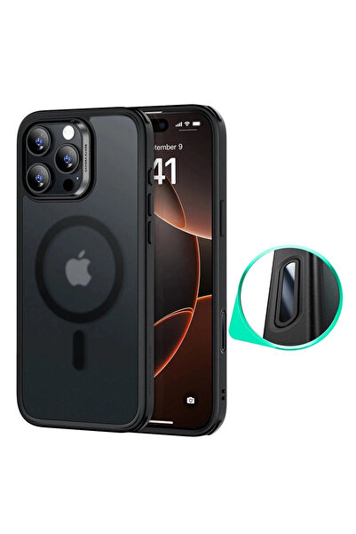 ESR Husa iPhone 16 Pro Max Classic Hybrid HaloLock, negru frost